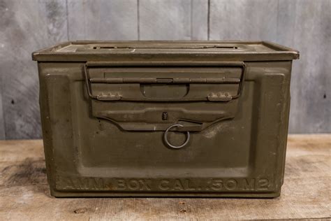 antique military metal box grenade|Vintage Military Ammo Box .